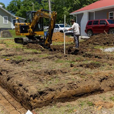 Foundation Work- quoted per job (ESTIMATE ONLY - We will update price once contractor gets actual numbers for property))