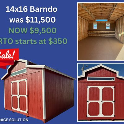 14x16 Barndo