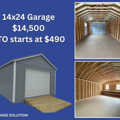 14x24 Garage
