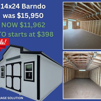 14x24 Barndo